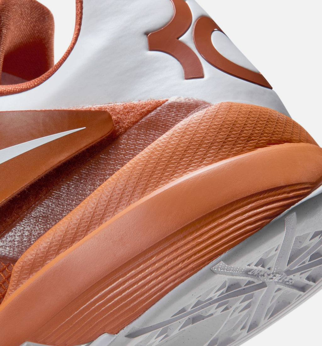 Zoom KD 4 Texas Longhorns | Men's Lifestyle Shoe | Desert Orange/White
